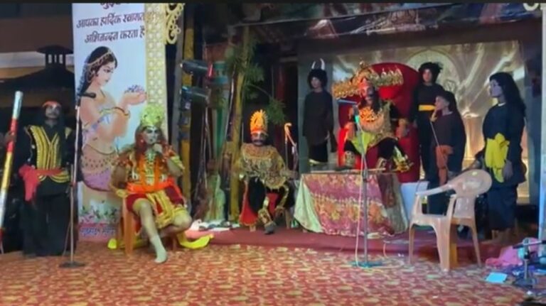 अशोक वाटिका और लंका दहन की लीला का मनोहारी मंचन