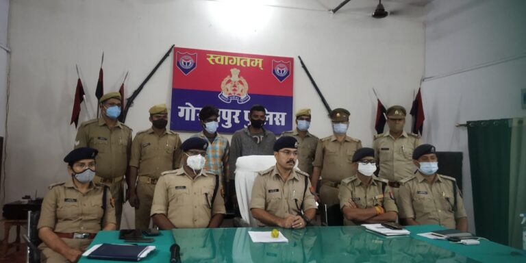 शाहपुर पुलिस ने मनमाड महाराष्ट्र से दो अभियुक्तों को किया गिरफ्तार