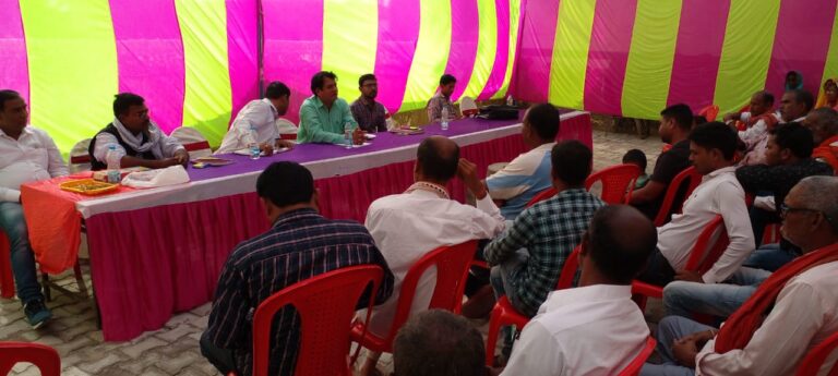 पगरा पडरी प्राथमिक विद्यालय में चौपाल का आयोजन सम्पन्न