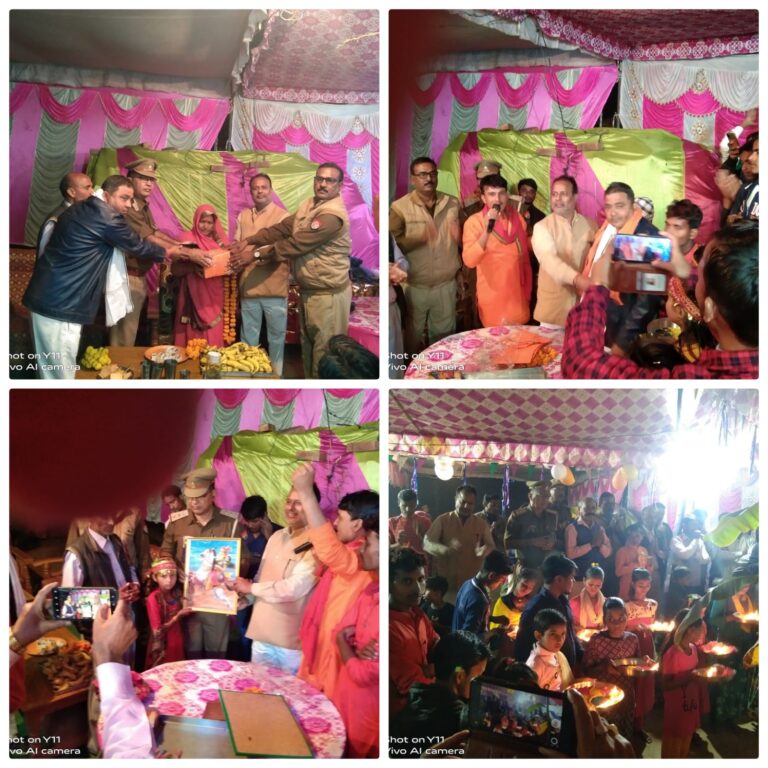 भगवान गणेश माँ लक्ष्मी के महाआरती सम्मान समारोह सम्पन कार्यक्रम के दौरान नशा मुक्त देश बनाने का लिए संकल्प