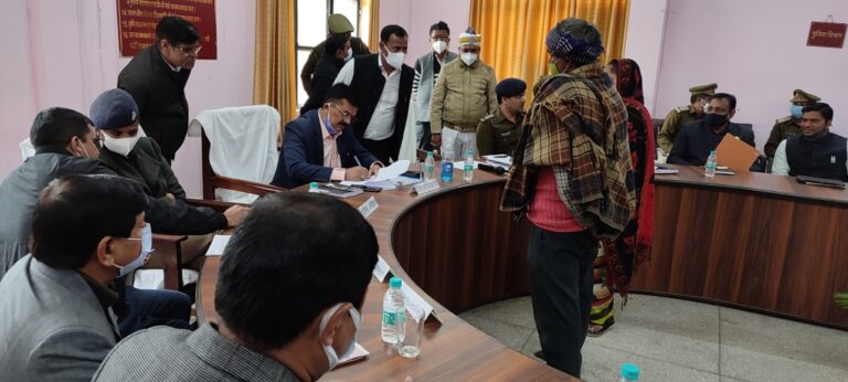 डीएम की अध्यक्षता में तहसील बहराइच में सम्पन्न हुआ सम्पूर्ण समाधान दिवस