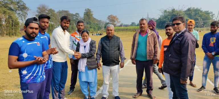 कसया ने गौरीश्रीराम को 56 रनों से किया पराजित