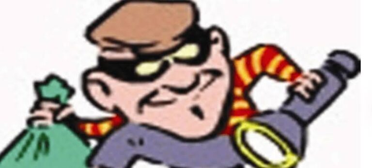 पम्प हाउस से बिजली का सामान चोरी