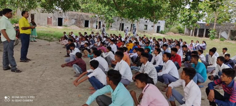 अन्तर्राष्ट्रीय नशा निवारण दिवस पर छात्रों को किया गया जागरूक