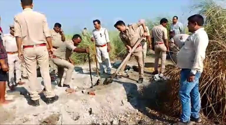 अवैध कच्ची शराब के विरुद्ध पुलिस की बड़ी कार्यवाही