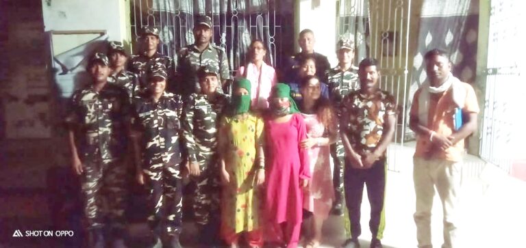 सरहदी सीमा क्षेत्र रूपईडीहा से मानव तस्कर गिरफ्तार