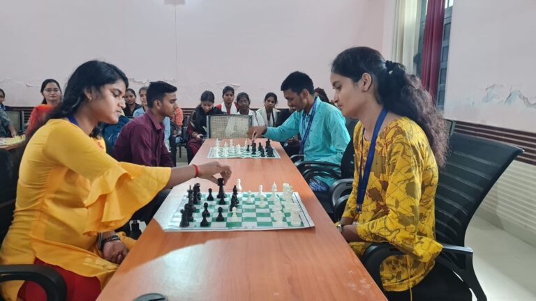 राष्ट्रीय खेल दिवस के उपलक्ष्य पर किया गया विभिन्न खेलों का आयोजन