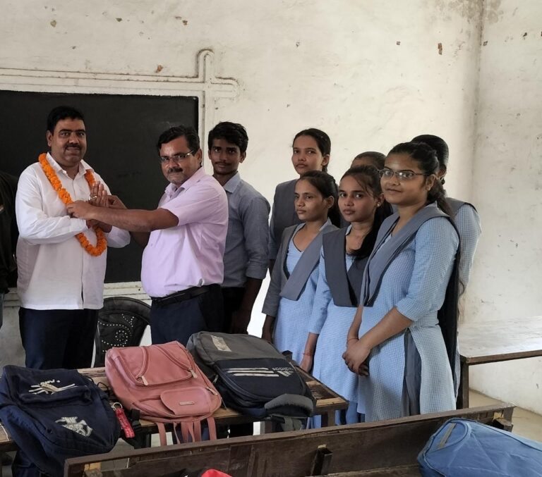 राजनीति विज्ञान विषय में वेद प्रकाश ने किया कार्यभार ग्रहण