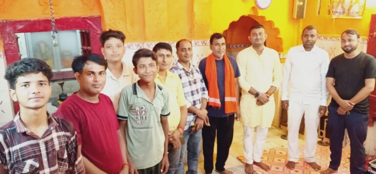 आगामी गणेश पूजन महोत्सव के उपलक्ष्य में सोमनाथ मंदिर बैठक सम्पन्न