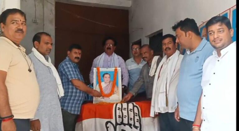 संचार क्रांति के पुरोधा थे राजीव गांधी – डॉ धर्मेन्द्र पांडेय