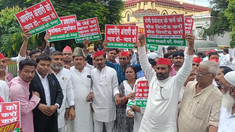 घोसीपुर में जलभराव से मासूम की मौत का मामला
