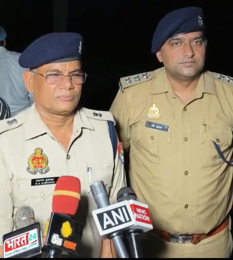 एसटीएफ व पुलिस की संयुक्त मुठभेड़ में चार बदमाश गिरफ्तार