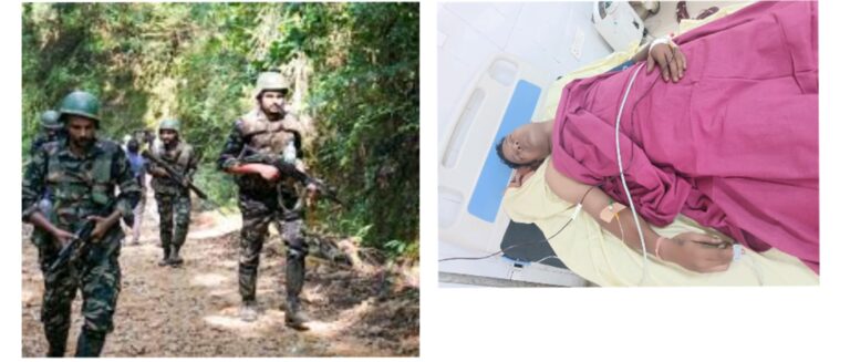 नक्सली मुठभेड़ में दो जवान शहीद, एक घायल – पुलिस ने घेरा जंगल, सर्च ऑपरेशन तेज