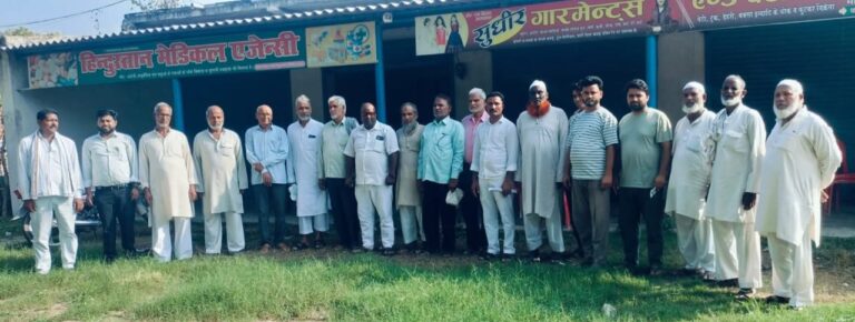 देवरिया के मदीना बाजार में ‘पैग़ाम-ए-अमन’ बैठक: सामाजिक सौहार्द्र और एकता पर जोर