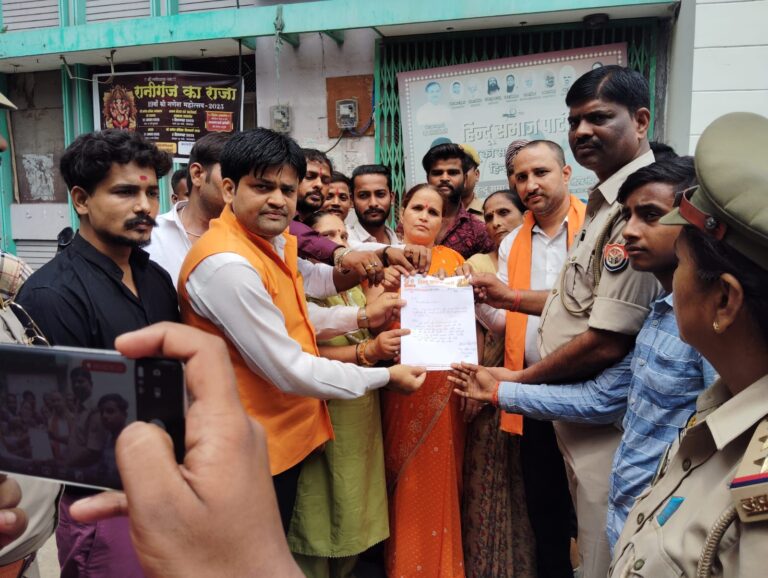 किरन कमलेश तिवारी का आमरण अनशन स्थगित