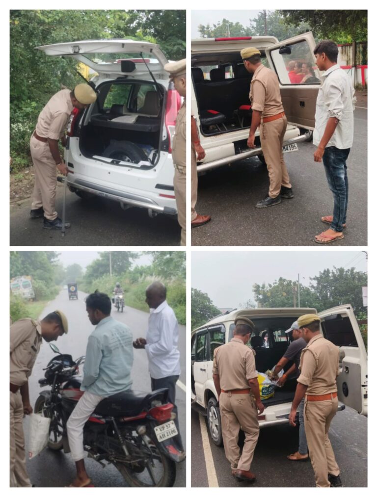 सुबह के वॉकरों की सुरक्षा के लिए देवरिया पुलिस का अभियान