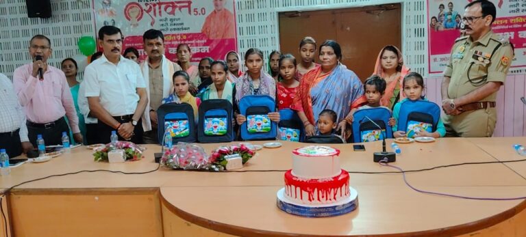 मिशन शक्ति 5.0 के तहत महिलाओं को किया गया जागरूक, कन्या जन्मोत्सव पर माताओं का सम्मान