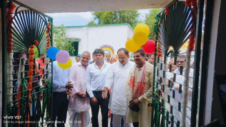 मझवालिया न. 4 के प्राथमिक विद्यालय में बालवाटिका प्रोत्साहन कार्यक्रम, अतिथियों ने बच्चों का बढ़ाया उत्साह
