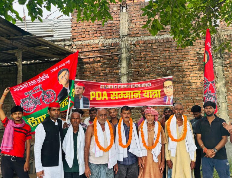 सपा सरकार में ही सबका विकास: विजय रावत