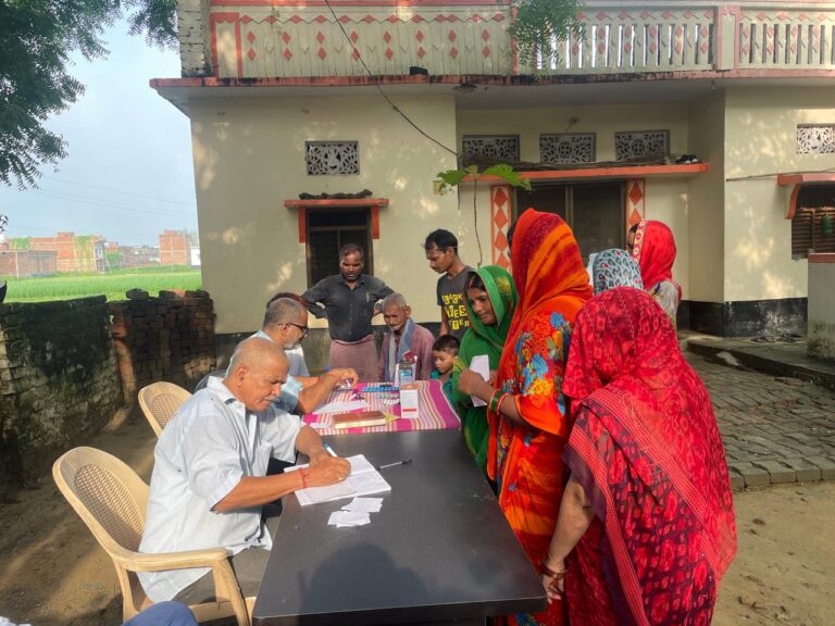 राष्ट्रीय स्वयंसेवक संघ सेवा विभाग द्वारा निःशुल्क मेडिकल कैंप का आयोजन