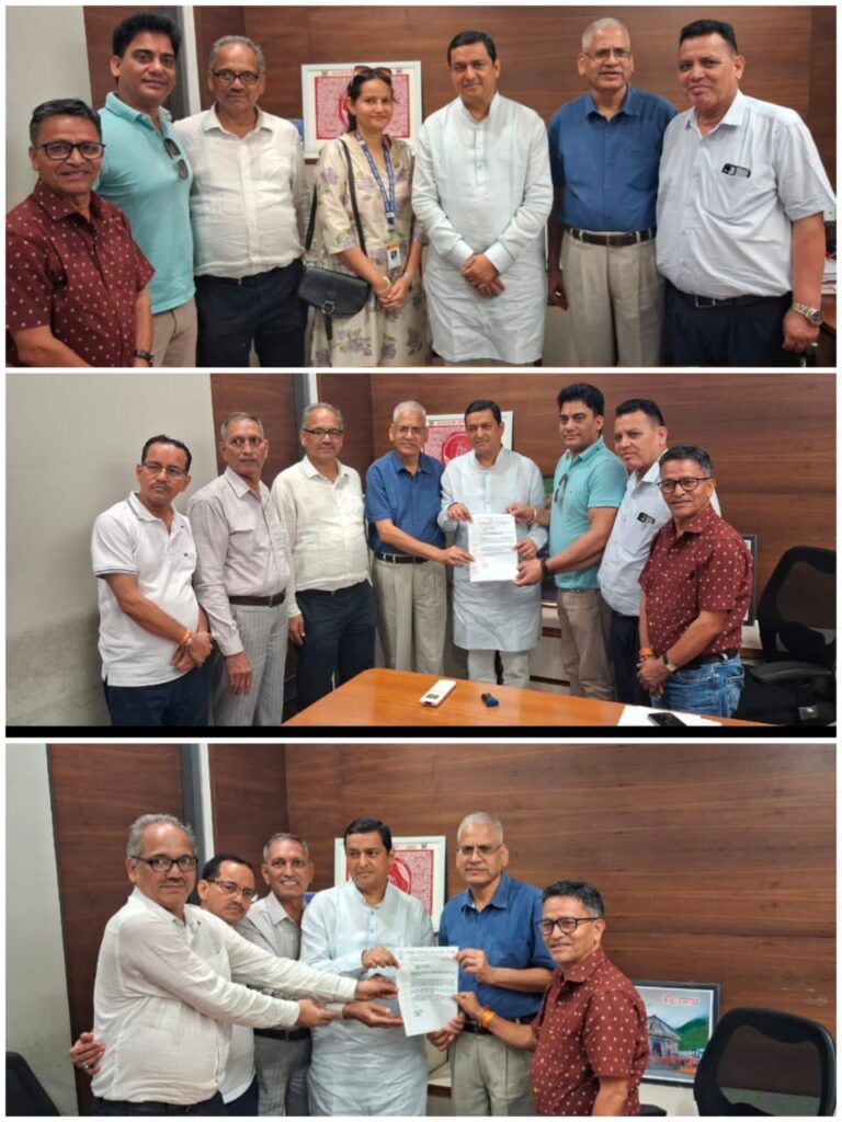 गढ़वाल भवन हाउस टैक्स मामले पर गढ़वाल हितैषिणी सभा ने सांसद अनिल बलूनी से की मुलाकात