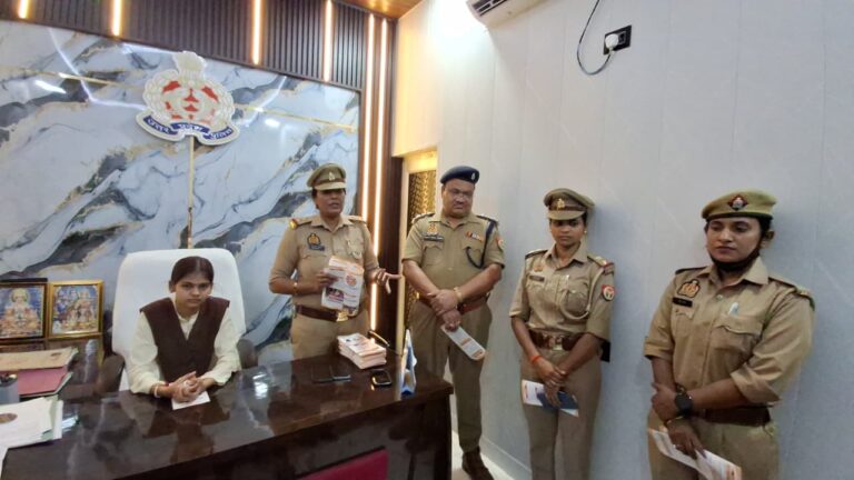 मिशन शक्ति के तहत दो घंटे की सीओ नानपारा बनी पहल श्रीवास्तव