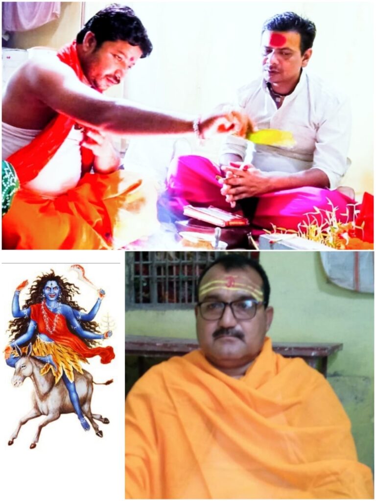 नवरात्रि 2025: माँ कालरात्रि की पूजा-अर्चना, भक्तों ने किया सातवें स्वरूप का अभिनंदन
