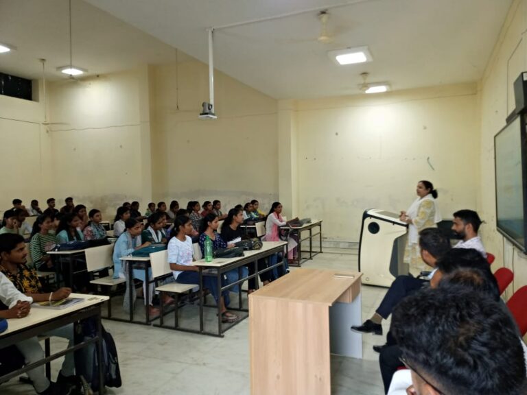 जेएनसीयू में मिशन शक्ति 5.0 के अंतर्गत व्याख्यान आयोजित