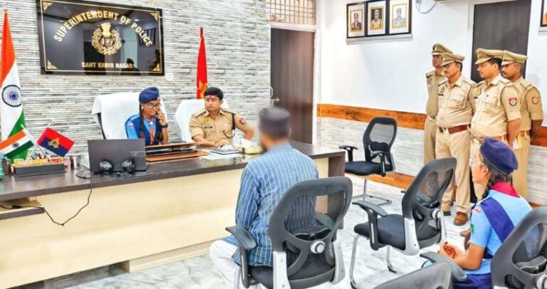 मिशन शक्ति 5.0: छात्रा बनीं एक दिन की एसपी, कन्या पूजन व सुरक्षा अभियान आयोजित