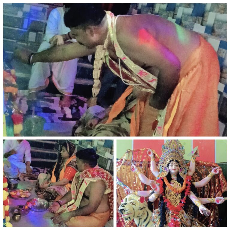 वर्षो से माता का विधि-विधान से प्रथम दिन से ही शुरू हो जाती है पूजा अर्चना-उत्कर्ष वैदिक