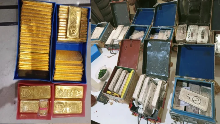 पटना में बड़ी कार्रवाई: SUV से ₹43 लाख नकद और सोने-चांदी के आभूषण बरामद