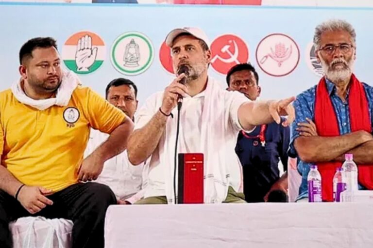 “पटना में राहुल गांधी की एंट्री से बदलेगा समीकरण! महागठबंधन की सीट जंग पर आज लग सकती है मुहर”