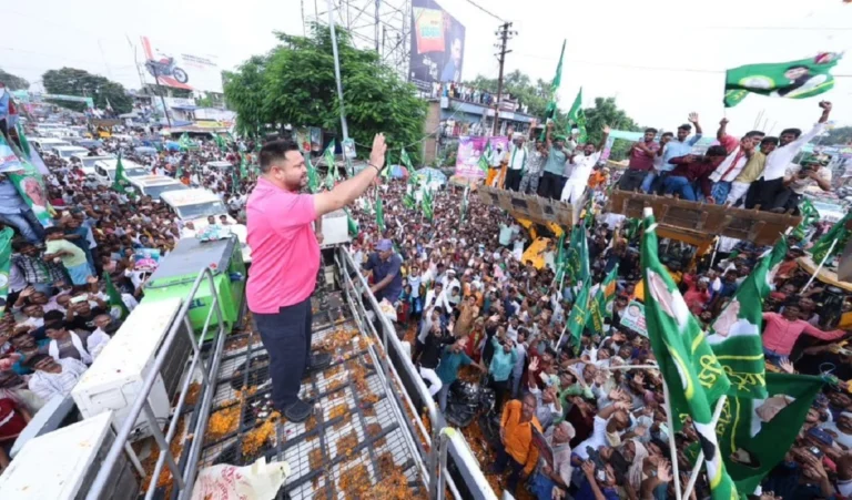 तेजस्वी यादव की ‘बिहार अधिकार यात्रा’ में पीएम मोदी की दिवंगत मां का अपमान, भाजपा ने जताई कड़ी आपत्ति