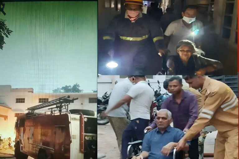 लखनऊ रेलवे अस्पताल में लगी आग, धुआं भरने से मची अफरा-तफरी, 22 मरीजों को सुरक्षित निकाला गया