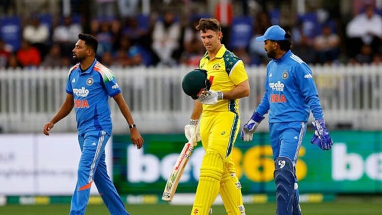 IND vs AUS 1st ODI Highlights: भारत को जीत नहीं दिला सकी ‘ROKO’ की वापसी, ऑस्ट्रेलिया ने 7 विकेट से हराया; मिचेल मार्श चमके