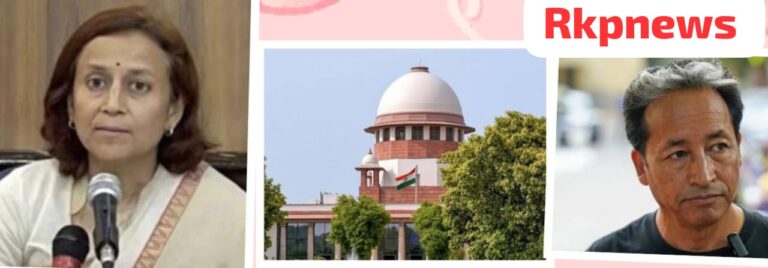 लद्दाख के सोनम वांगचुक की रिहाई की गुहार – पत्नी गीतांजलि पहुँची सुप्रीम कोर्ट