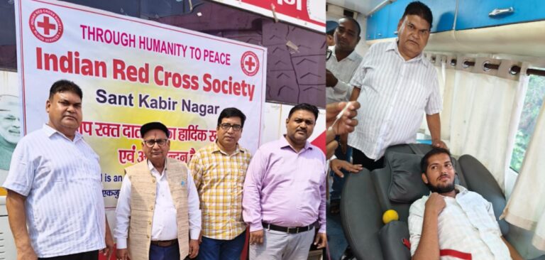 रक्तदान है पुण्य का कार्य, जीवन बचाने का माध्यम: रामकुमार सिंह