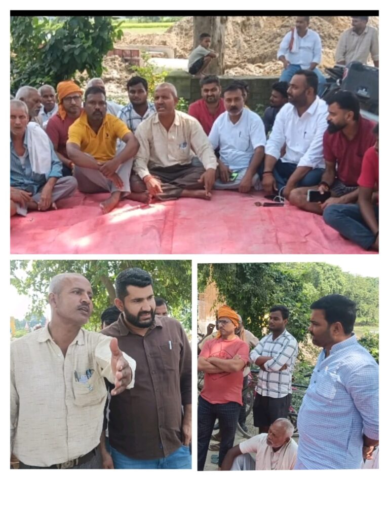 मानकविहीन और कम ऊंचाई वाले पुल निर्माण से भड़के क्षेत्रवासी, विरोध के बाद निर्माण कार्य रोका गया