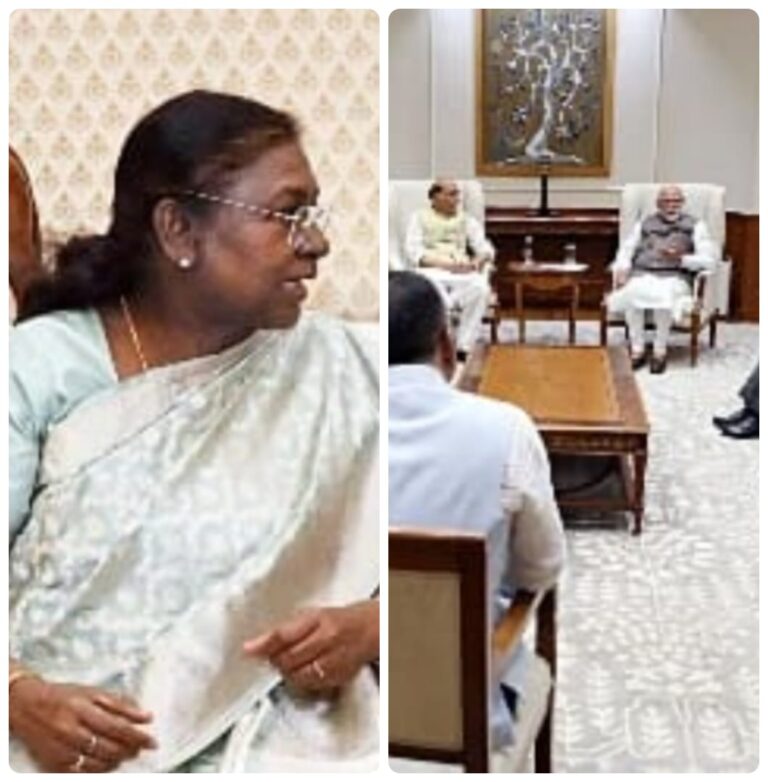 🇮🇳 “वायुसेना दिवस पर राष्ट्र गर्वित: राष्ट्रपति मुर्मू और प्रधानमंत्री मोदी ने दी वीर वायुयोद्धाओं को सलामी”