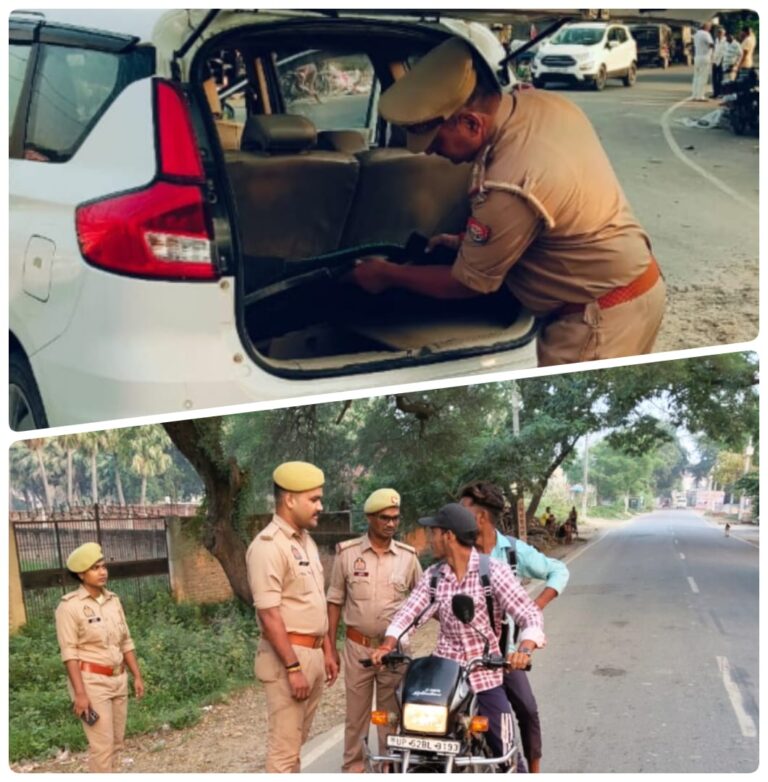 जनसामान्य को मिला सुरक्षा का भरोसा: देवरिया पुलिस का ‘मार्निंग वॉकर चेकिंग अभियान’, 339 व्यक्तियों व 207 वाहनों की हुई जांच