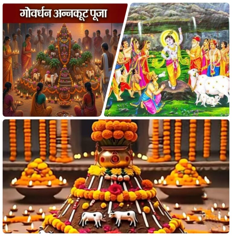 “धरती की ओर नमन: 21 अक्टूबर को गोवर्धन-अन्नकूट का अनुपम संदेश