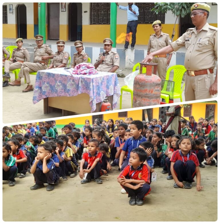 मिशन शक्ति फेज-5 के तहत के एन कान्वेंट स्कूल खुखुन्दवा में चला जागरूकता अभियान
