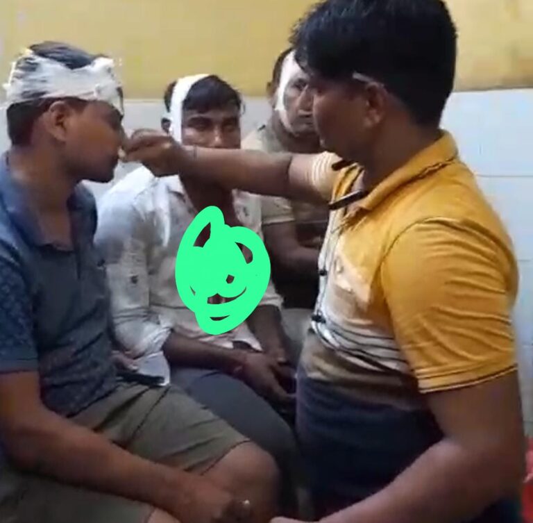 ज़मीन विवाद ने ली हिंसक रूप—लाठी-डंडों और हथियारों से भिड़े दो पक्ष, नौ लोग गंभीर रूप से घायल