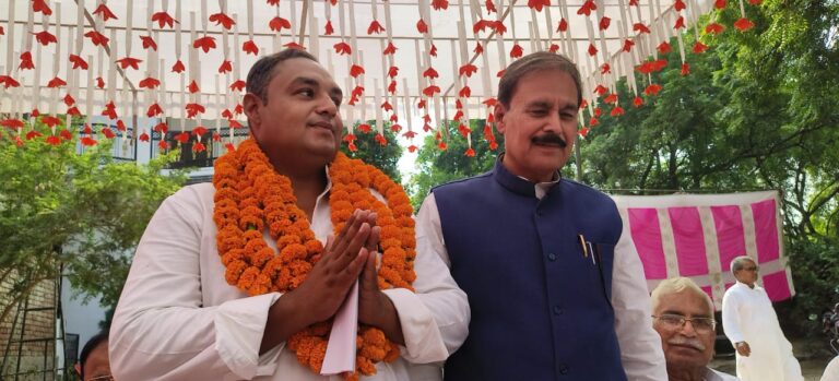 शौरभ राय बने आरएलडी के कार्यवाहक जिला अध्यक्ष, कार्यकर्ताओं ने किया भव्य स्वागत