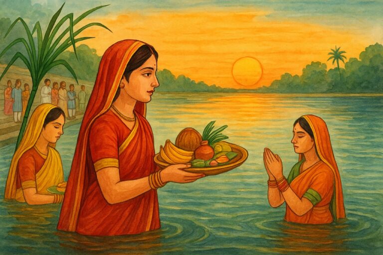 आस्था, विश्वास व सूर्यदेव की उपासना का वृतपर्व छठपूजा