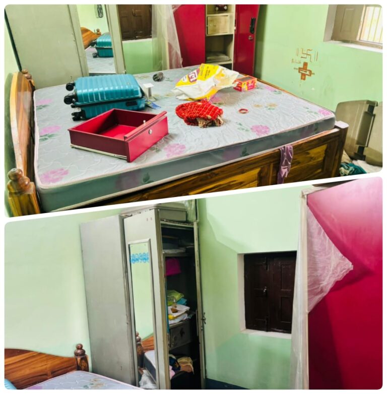 हालपुर गांव में भीषण चोरी, लाखों के गहने व सामान पार