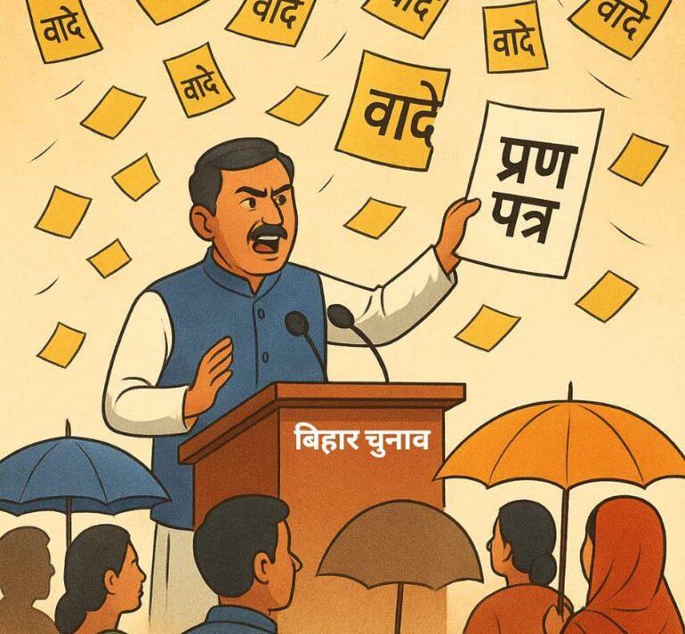 महागठबंधन का प्रण पत्र: वादों की बौछार या जनता के मुद्दों का समाधान?