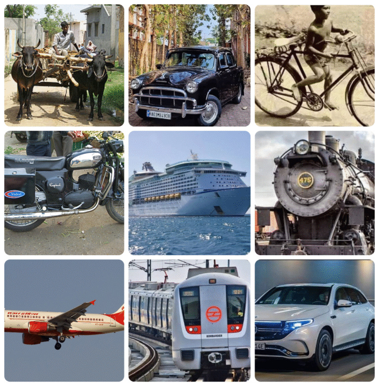 🚆🚗✈️ “रफ्तार से विकास की ओर – परिवहन दिवस पर याद करें सफर को संवारने वाले कदम”