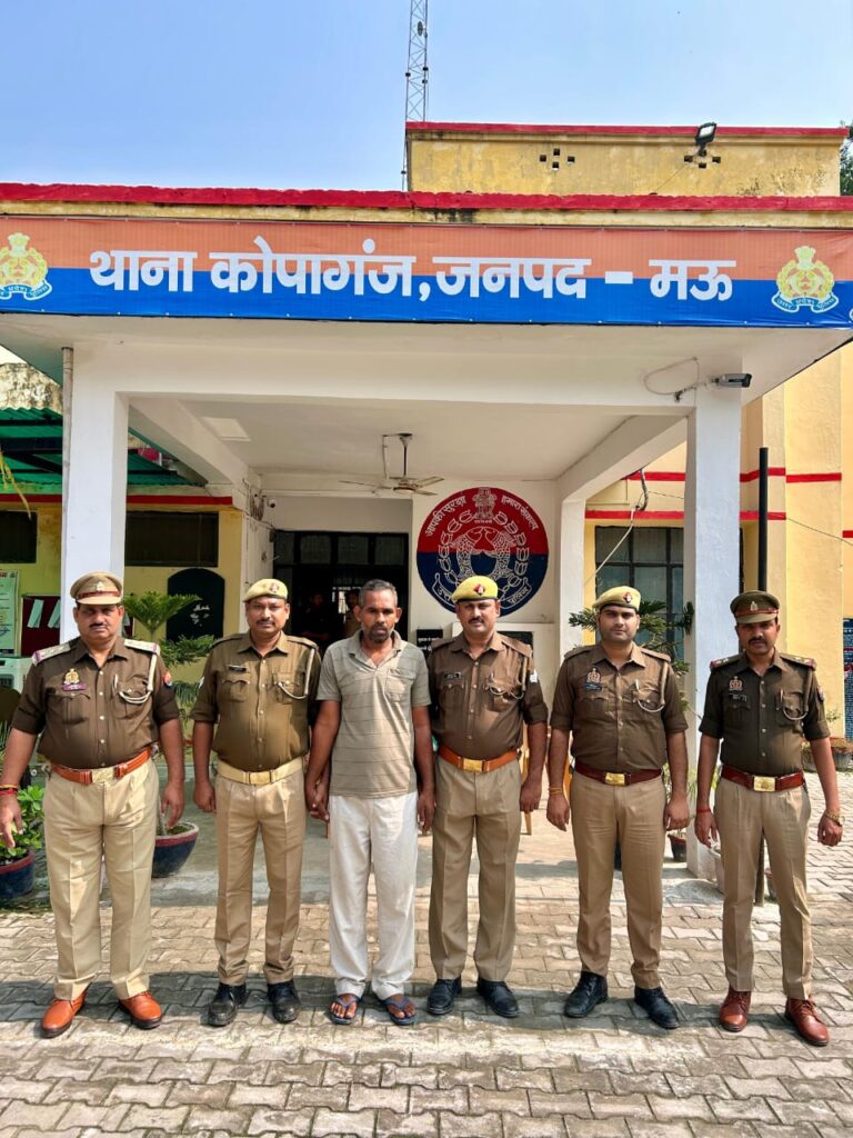 25 हजार का इनामिया अपराधी पुलिस के हत्थे चढ़ा, कोपागंज पुलिस की बड़ी सफलता