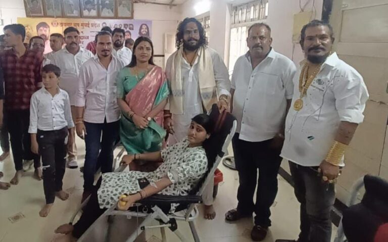 मुंबई के अस्पतालों में खून की कमी को देखते हुए टायगर ग्रुप की पहल